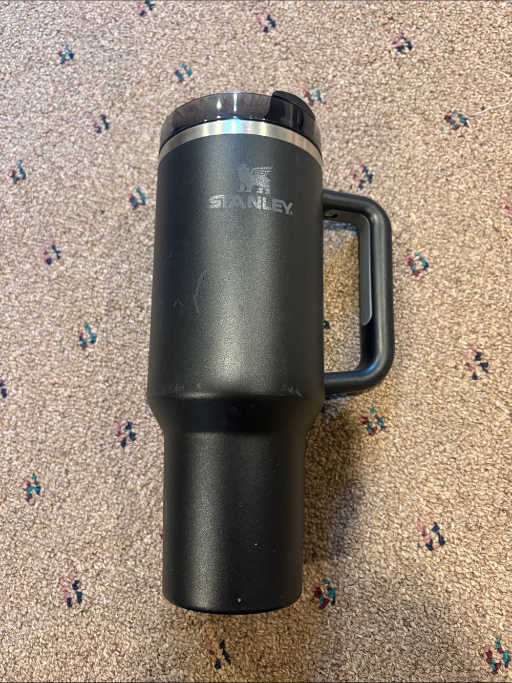 Stanley Black Travel Mug with Handle